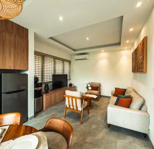 Jengja Villa Ubud Liivng Room