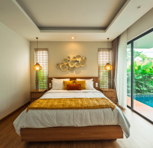 Jengja Villa Ubud Master Bedroom