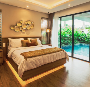 Jengja Villa Ubud master bedroom 2